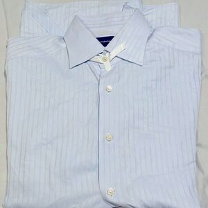 Ermenegildo Zegna Cotton Button Down light Blue shirt